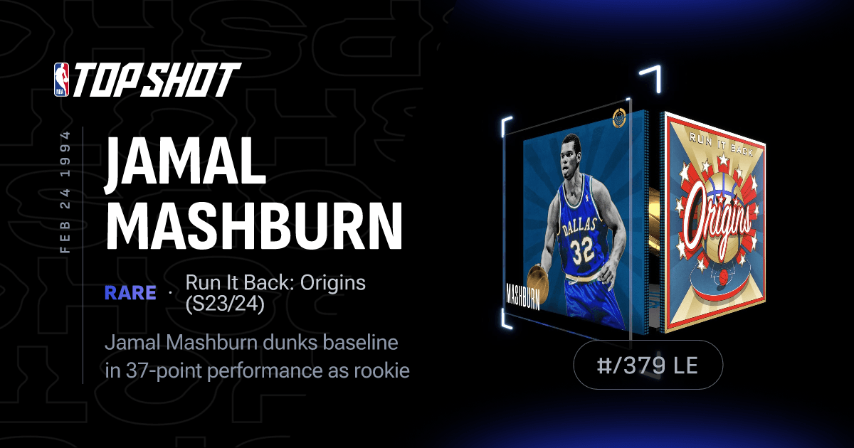 Jamal Mashburn RIB