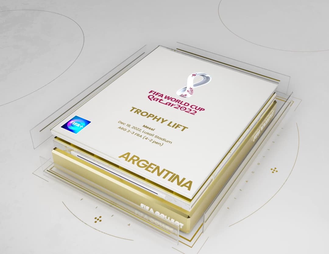 2022 FIFA World Cup - Messi Trophy Lift