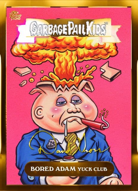 2022 GPK Non-Flushable Tokens - Bored Adam - Legendary - 11/11