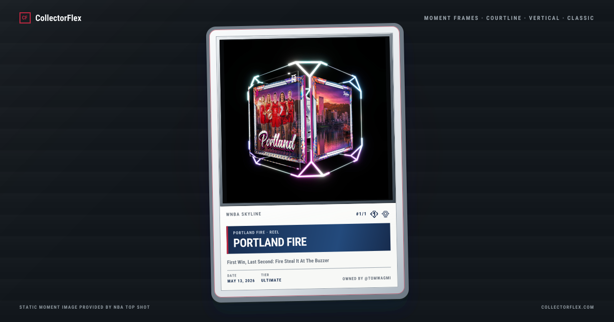 Portland Fire in a CollectorFlex Moment Frame